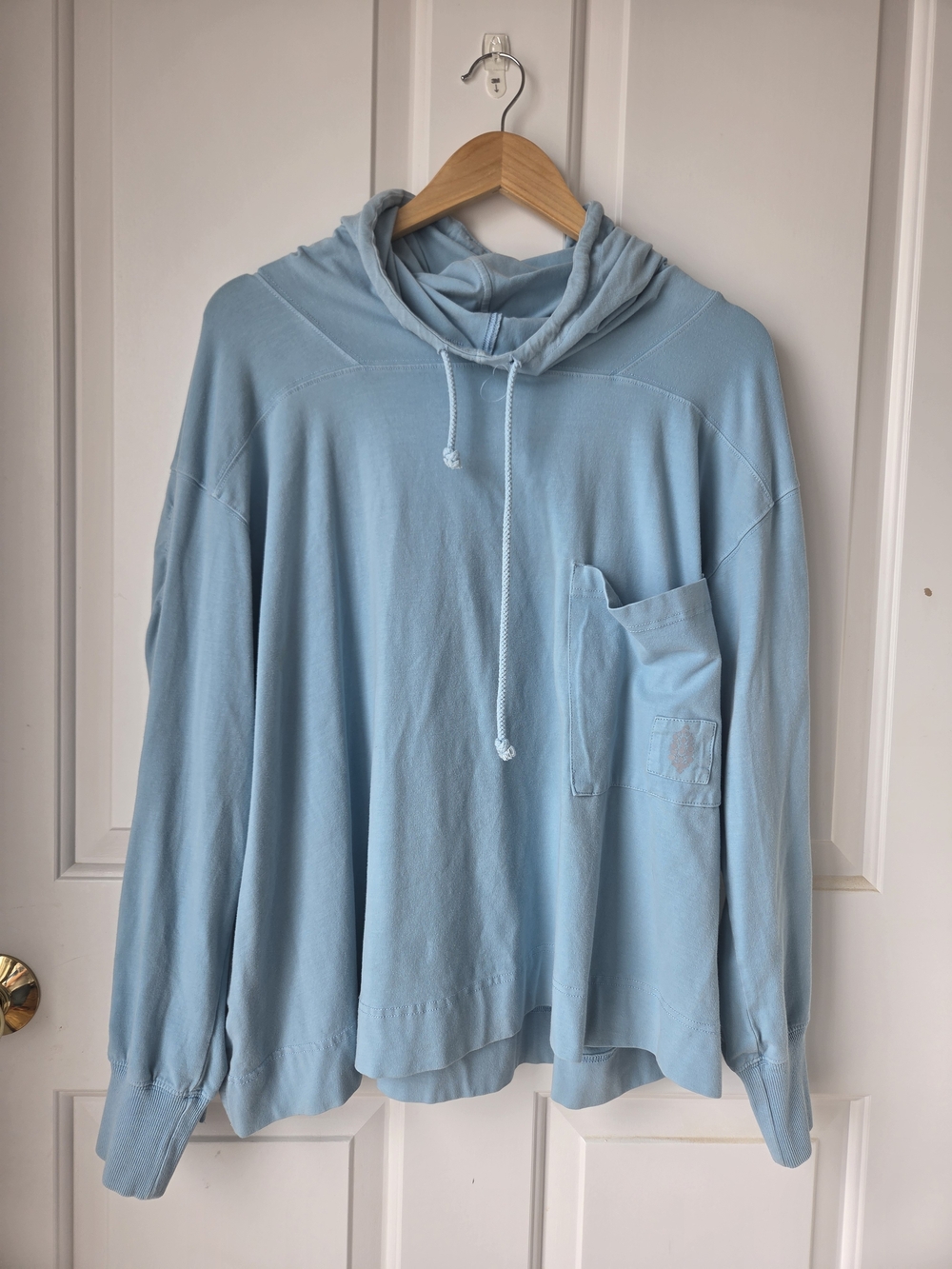 Free People Hot Shot Hooded Pullover